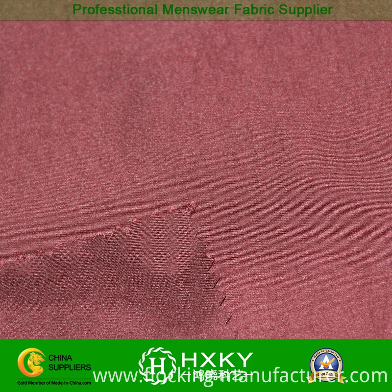 100%Polyester Memory Fabric for Men's Jacket or Down Coat